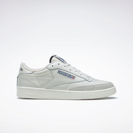 Reebok Club C 85 Vintage Shoes Svarta Blå | UOVIL-5167